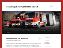 Tablet Screenshot of ff-mannersdorf.co.at